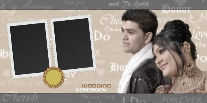 12x24 Wedding Album PSD in Fresh Geometric Lines Style