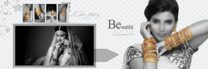12x36 Indian Wedding Album PSD in Classic Brush Strokes Style