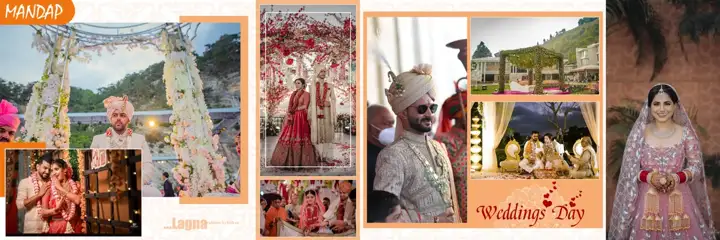 12x36 Karizma Wedding Album PSD in Bright Gold Frame Style – free Wedding Album 12x36 PSD download