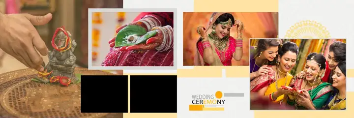 12x36 Karizma Wedding Album PSD in Premium Silk Texture Style