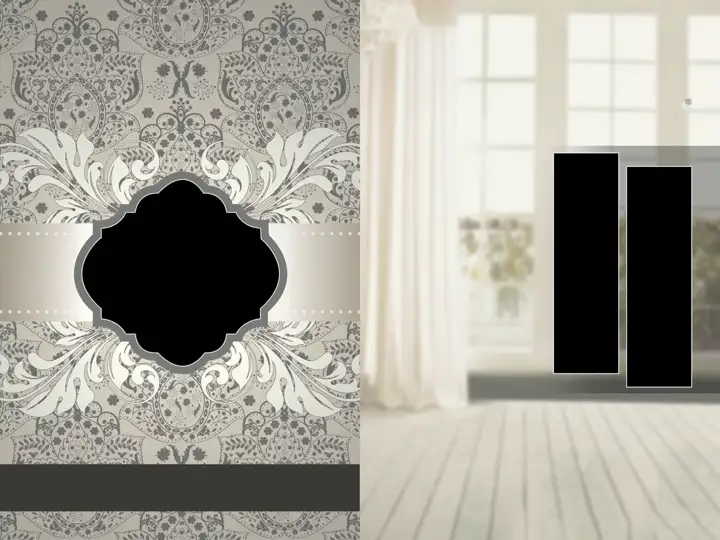 18x24 Wedding Photo Album PSD in Luxury Silk Texture Style