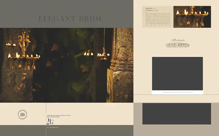 Album Cover PSD in Vibrant Gold Frame Style