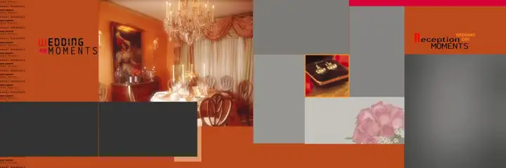 Artistic & Bright Wedding Album 12x36 PSD with Temple Motif