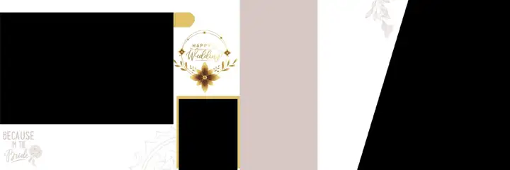 Artistic & Royal Wedding Album 12x36 PSD with Royal Arch