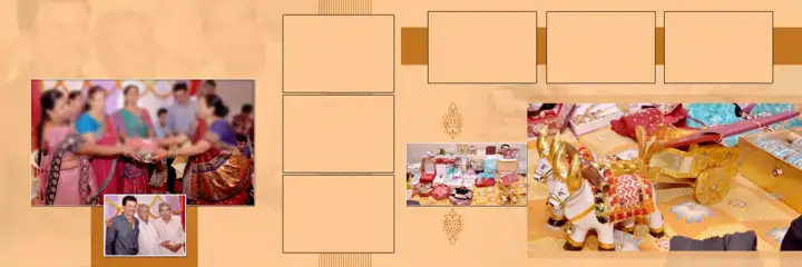 Artistic & Timeless Wedding Album 12x36 PSD with Royal Arch