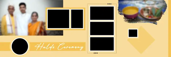 Cinematic & Bright Wedding Album 12x36 PSD with Brush Strokes