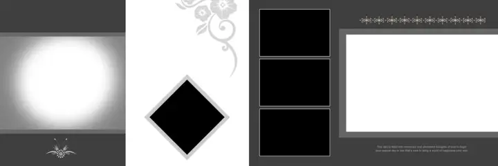 Elegant & Graceful Wedding Album 12x36 PSD with Royal Arch