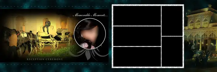 Elegant & Timeless Wedding Album 12x36 PSD with Royal Arch
