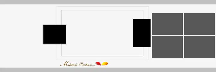 Floral & Fresh Wedding Album 12x36 PSD with Glitter Accents