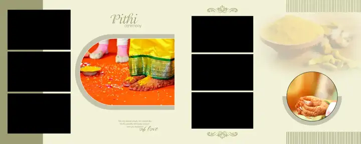 Free Classic Wedding Photo Album 12x30 PSD – Royal Arch