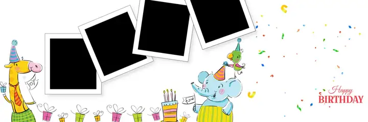 Free Dreamy Birthday & Baby Album PSD – Royal Arch