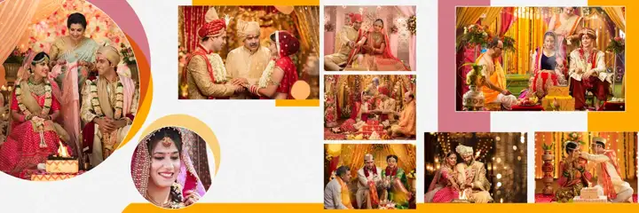 Free Golden Karizma Wedding Album 12x36 PSD – Kolam Pattern – free Wedding Album 12x36 PSD download