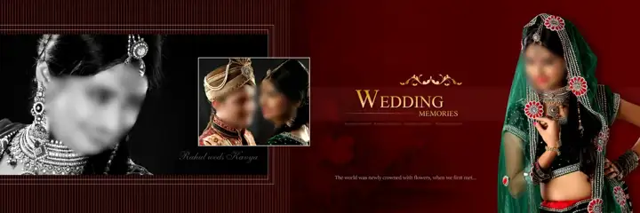 Free Graceful Karizma Wedding Album 12x36 PSD – Geometric Lines