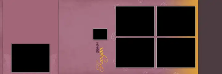 Free Graceful Wedding Album 12x36 PSD – Glitter Accents