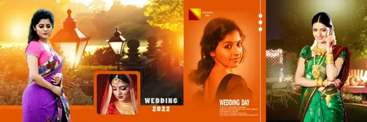 Free Graceful Wedding Album 12x36 PSD – Mandala Art