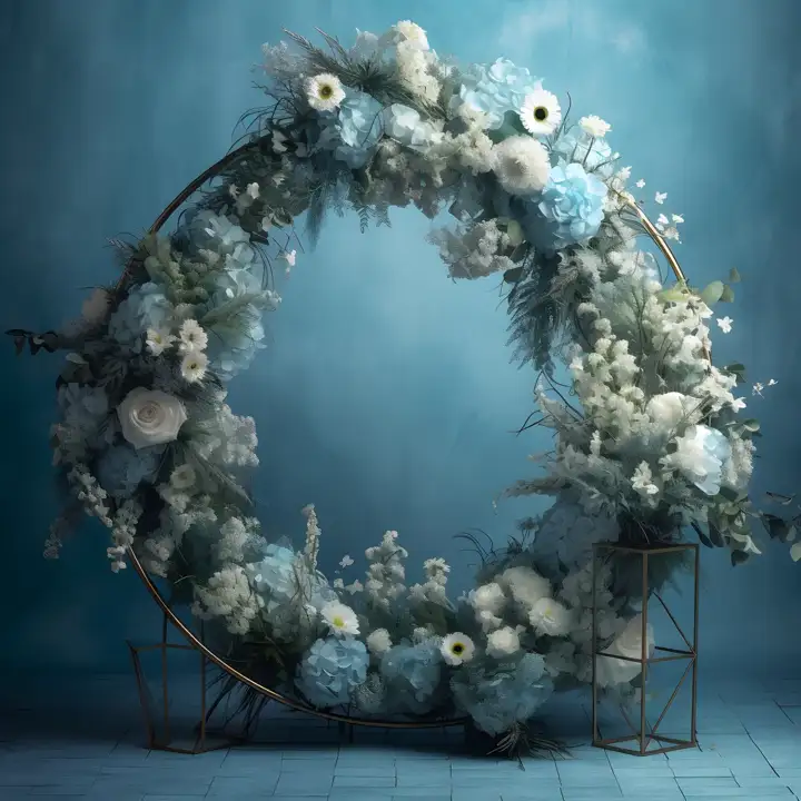 Free Grand Studio Background PSD – Vintage Frame