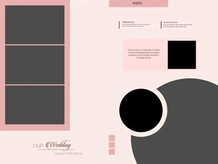 Free Luxury Wedding Photo Album 18x24 PSD – Royal Arch