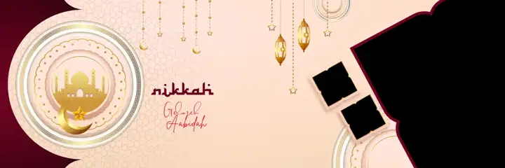 Free Ornate Muslim Wedding Album 12x36 PSD – Peacock Art