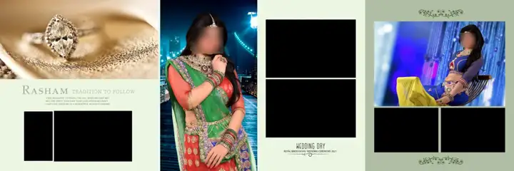 Fresh Album 12x36 PSD for Indian Wedding – Lotus Design