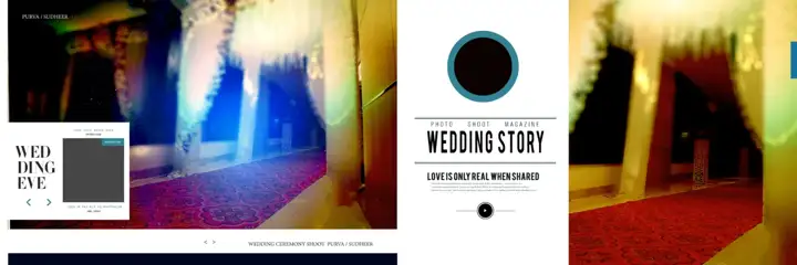 Fresh & Classic Wedding Album 12x36 PSD with Lotus Design