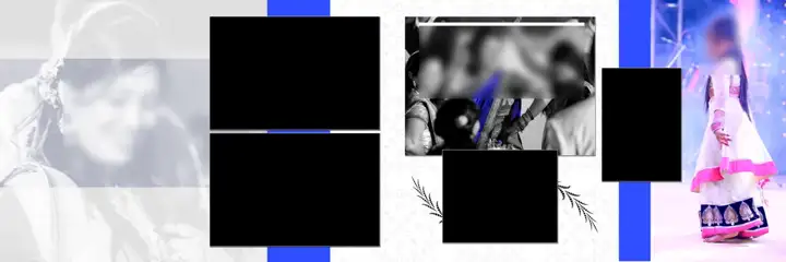 Fresh & Luxury Wedding Album 12x36 PSD with Brush Strokes