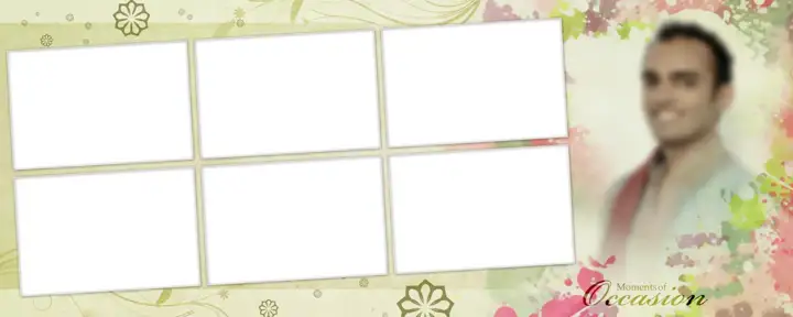 Graceful Photo Album 12x30 PSD for Wedding – Brush Strokes
