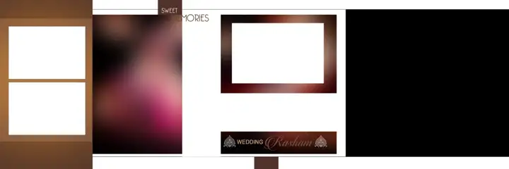 Grand & Grand Wedding Album 12x36 PSD with Royal Arch