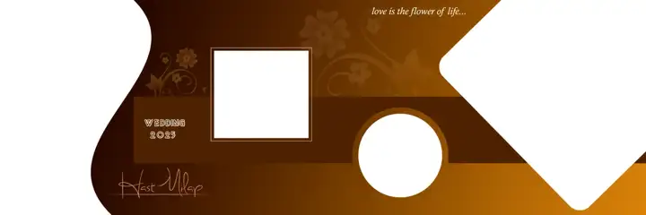 Grand & Rich Maroon Wedding Album 12x36 PSD with Lotus Design