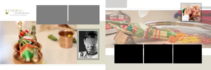 Indian Wedding Album 12x36 PSD – Premium Gold Frame Design