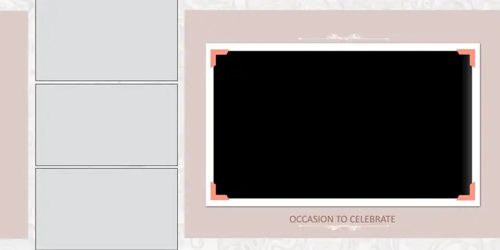 Karizma Wedding Album 12x24 PSD – Minimal Damask Texture Design – free Wedding Album 12x36 PSD download