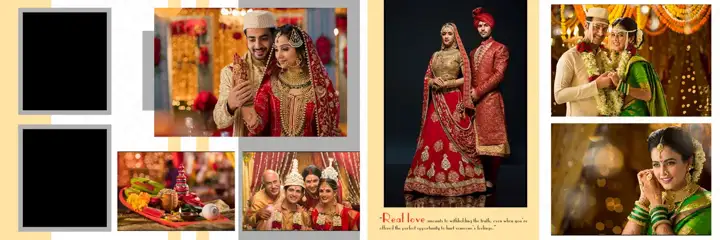 Karizma Wedding Album 12x36 PSD – Grand Peacock Art Design