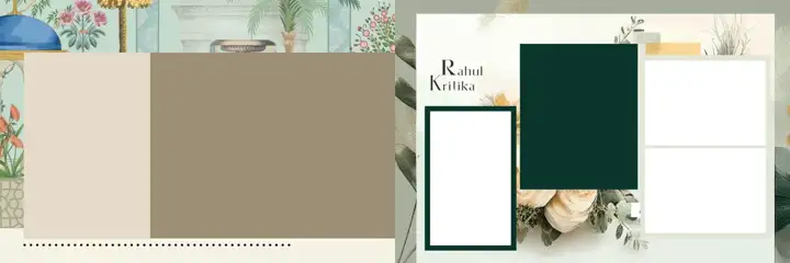 Karizma Wedding Album 12x36 PSD – Vibrant Temple Motif Design