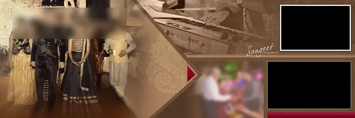 Luxury Lotus Design Indian Wedding Album 12x36 PSD