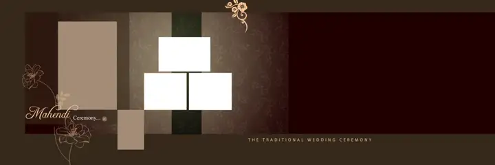 Minimal & Modern Wedding Album 12x36 PSD with Pastel Clouds