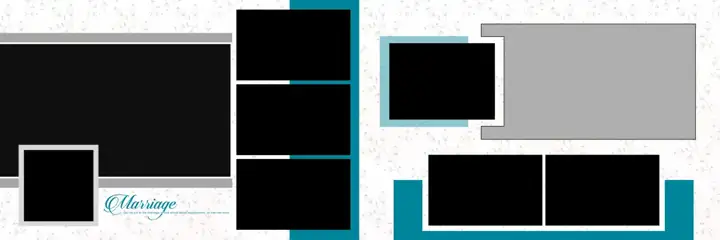 Minimal Wedding Album 12x36 PSD – Peacock Art