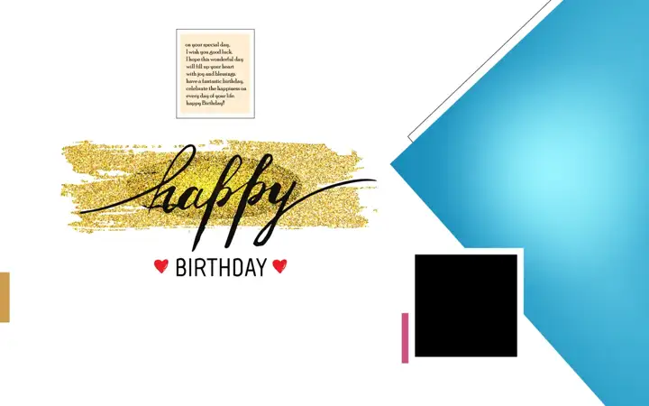 Ornate Birthday & Baby Album PSD with Lotus Design
