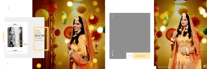 Premium & Vibrant Wedding Album 12x36 PSD with Royal Arch