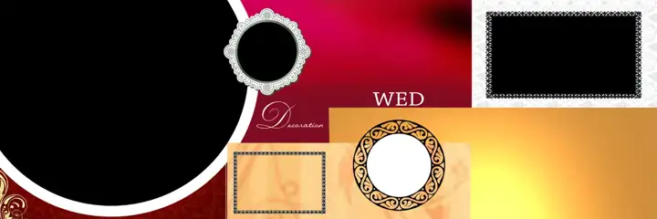 Regal & Royal Wedding Album 12x36 PSD with Pastel Clouds