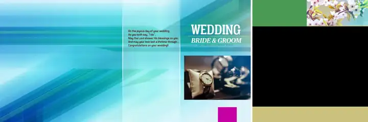 Rich Maroon & Stylish Wedding Album 12x36 PSD with Vintage Frame