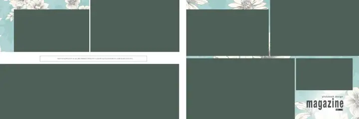 Royal & Stylish Wedding Album 12x36 PSD with Brush Strokes