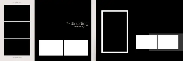 Royal Wedding Album 12x36 PSD – Paisley Pattern