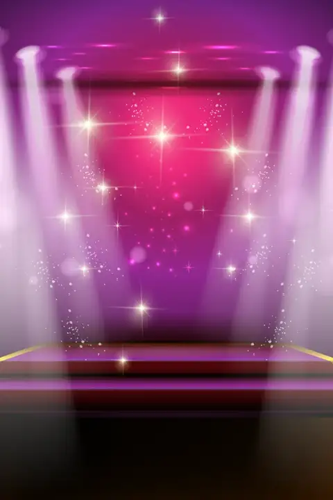 Studio Background PSD – Premium Glitter Accents Design