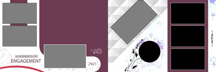 Stylish Album 12x36 PSD for Indian Wedding – Brush Strokes