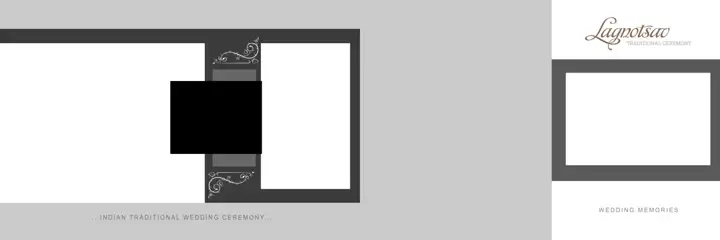 Timeless & Dreamy Wedding Album 12x36 PSD with Mandala Art