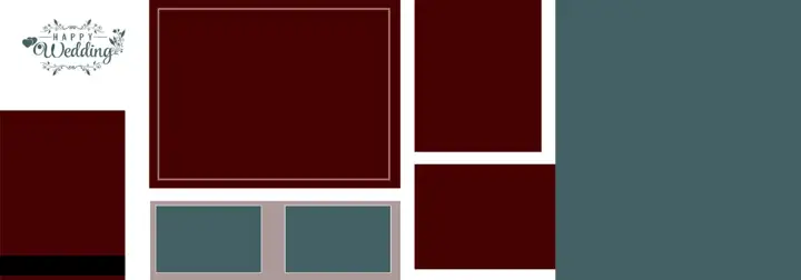 Timeless Wedding Album 14x40 PSD – Temple Motif