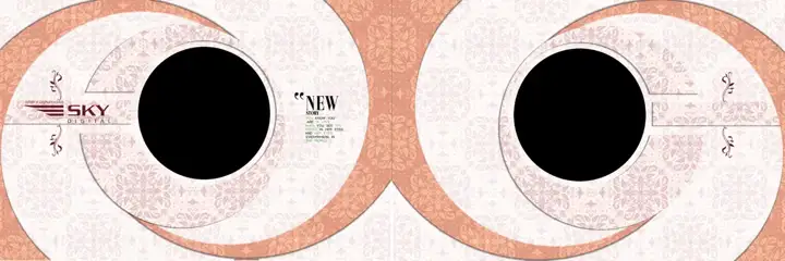 Vibrant Album Cover PSD for Wedding – Mandala Art