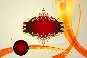 12x18 Wedding Album Cover PSD in Modern Watercolour Splash Style