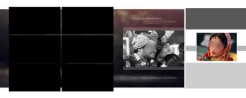 12x30 Karizma Photo Album PSD in Fresh Bokeh Lights Style