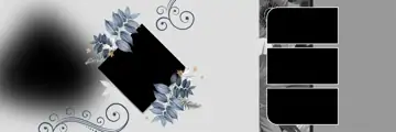12x36 Christian Wedding Album PSD in Minimal Pastel Clouds Style