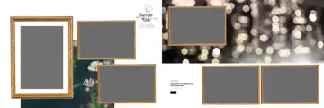 12x36 Karizma Wedding Album PSD in Charming Paisley Pattern Style